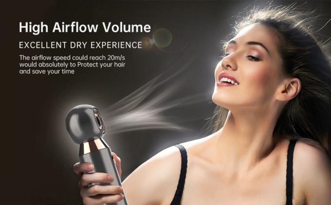 Moisturizing 125V Portable Hair Blow Dryer For Camping